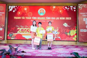 Ảnh: Bé Vy Trang đạt Giải Bạc kì thi Toán Tính Nhanh Tỉnh Gia Lai năm 2023